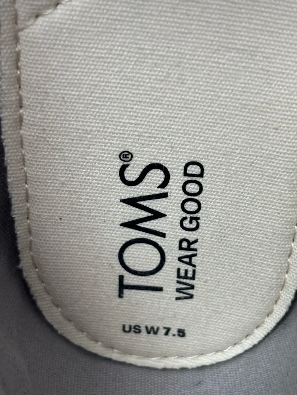 TOMS Canvas Slip-On Shoes in White Office Dog Print